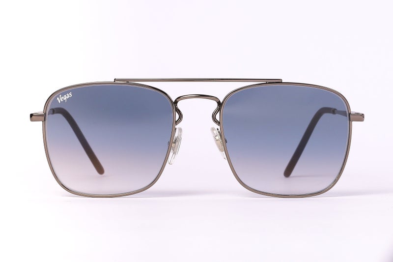 VEGAS Full Rim Square Men Grey  Sunglasses V2030 C2 - Image 1
